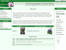 Tablet Screenshot of gflora.com